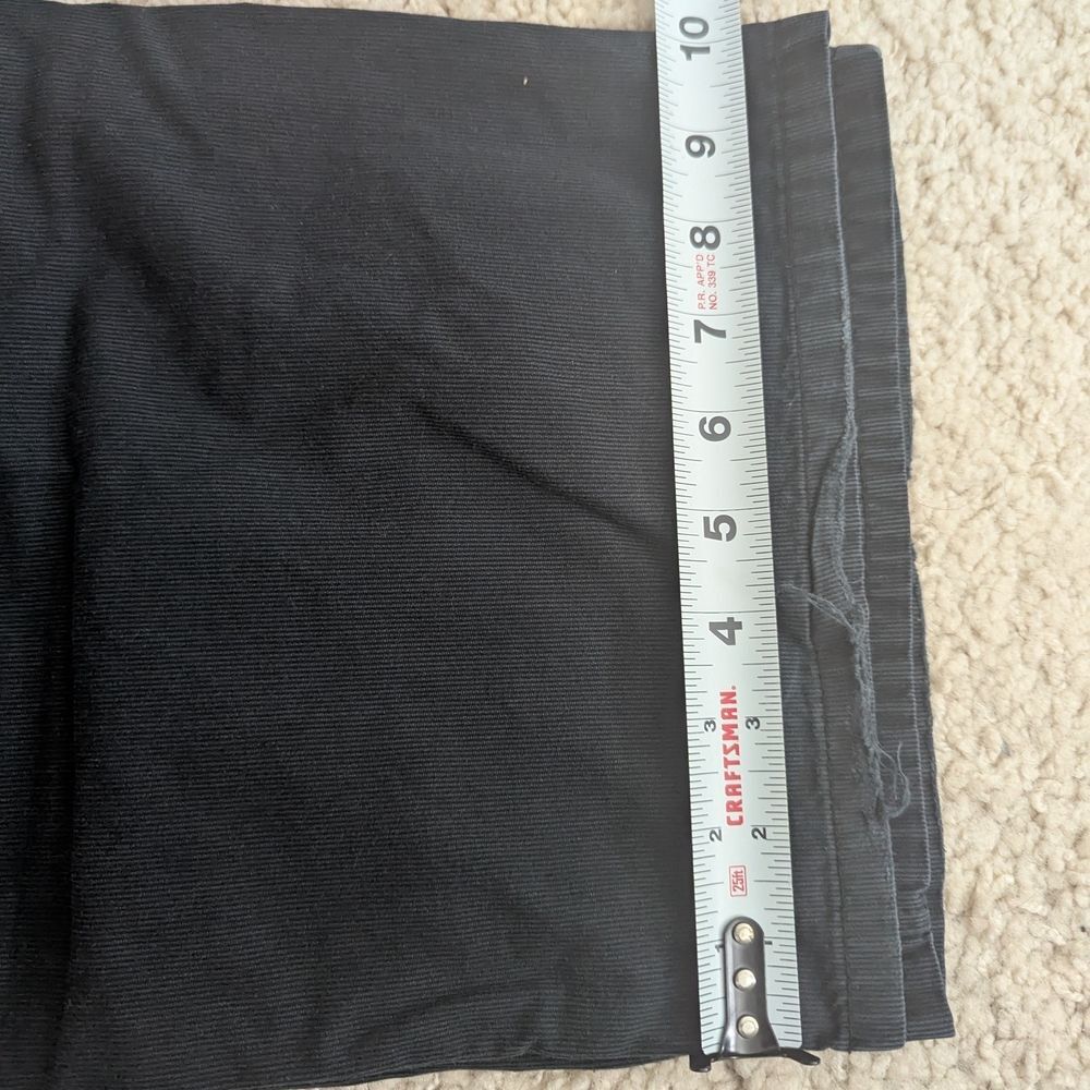 John Varvatos Black Corduroy Pants Wide leg - Picture 4 of 8